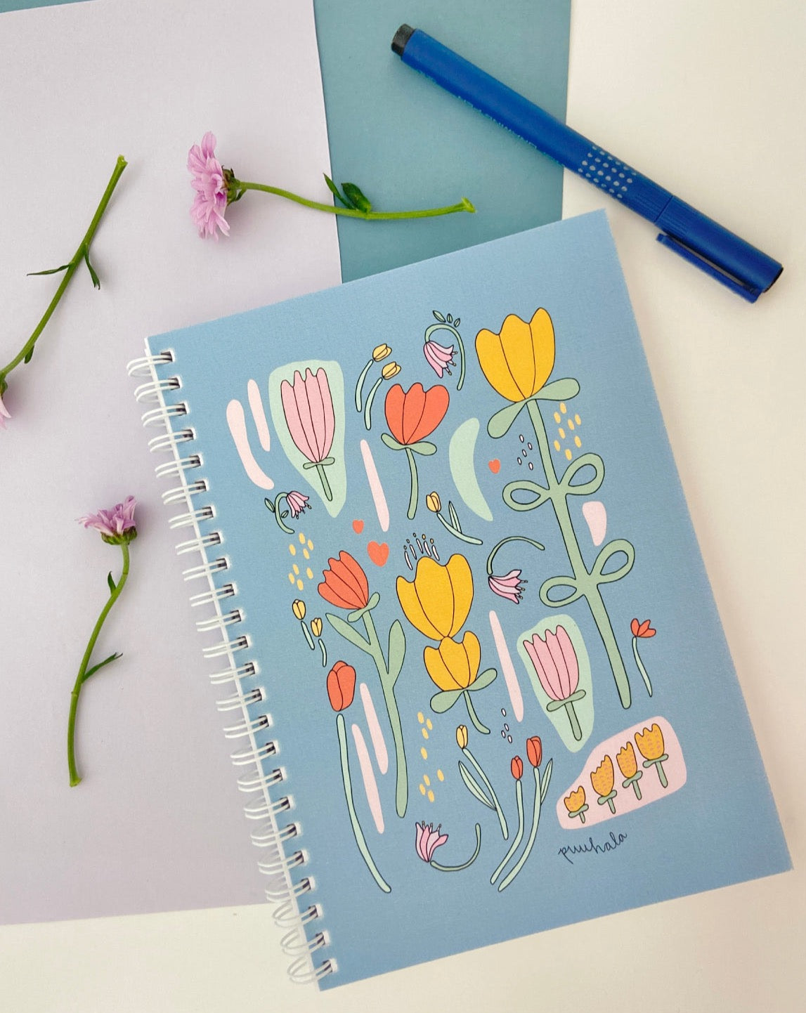 Kukkaketo - luonnosvihko