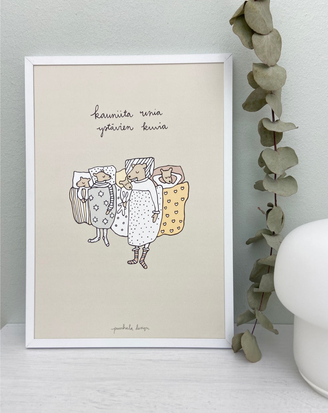 Kauniita unia nalle - juliste