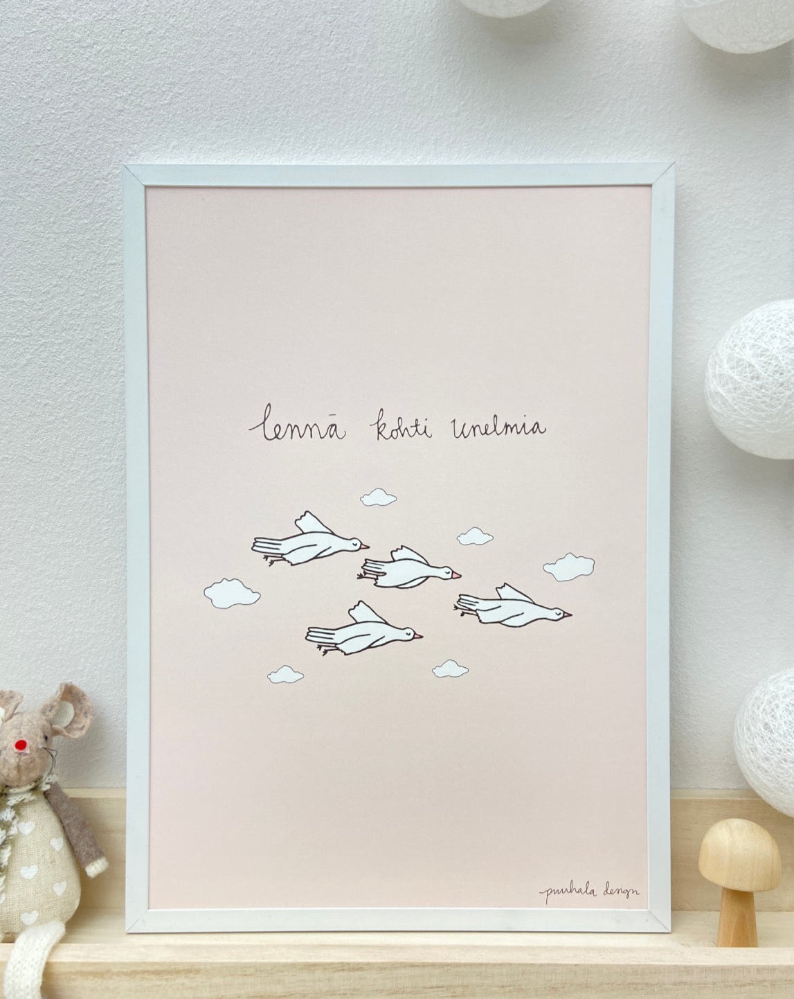 Lennä kohti - juliste